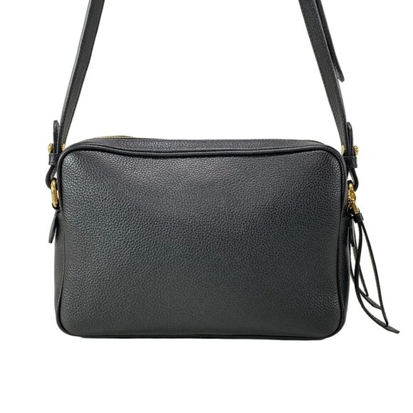 PRADA - Black Leather Shoulder Bag 745-081425 - Picture 2 of 14